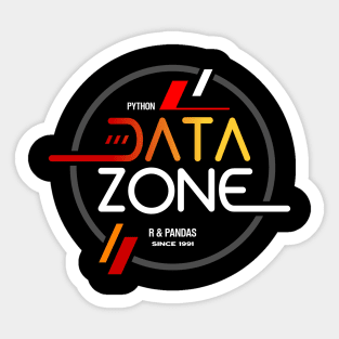 Data Zone Sticker